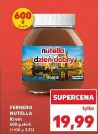 Kaufland Krem czekoladowo-orzechowy Nutella oferta
