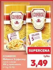 Kaufland Makaron 5-jajeczny krajanka Czaniecki oferta