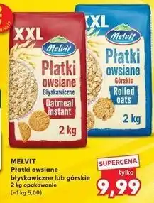 Kaufland Płatki owsiane błyskawiczne Melvit oferta