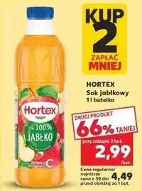 Kaufland Sok jabłkowy 100% Hortex oferta