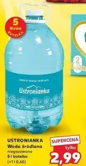 Kaufland Woda niegazowana Ustronianka oferta