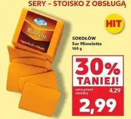 Kaufland Ser mimolette Sokołów oferta