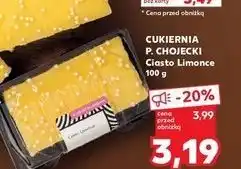 Kaufland Ciasto limonce Chojecki oferta