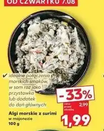 Kaufland Algi morskie z surimi majonezie oferta