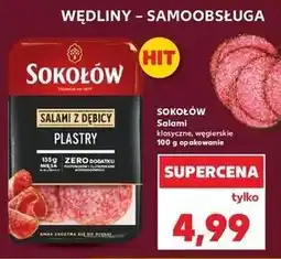 Kaufland Salami z dębicy węgierskie Sokołów oferta