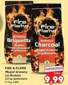 Kaufland Węgiel drzewny Fire & Flame oferta
