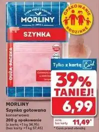 Kaufland Szynka gotowana Morliny oferta