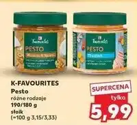 Kaufland Pesto orzechy i ricotta K-Classic Favourites oferta