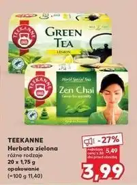 Kaufland Herbata zen chai Teekanne World Special Teas oferta