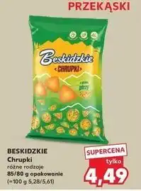 Kaufland Chrupki o zmaku pizzy Aksam Beskidzkie oferta