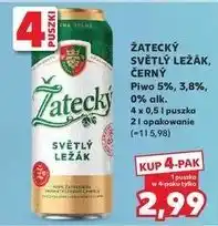 Kaufland Piwo Zatecky 0% oferta