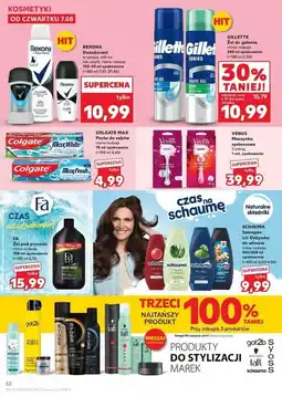 Kaufland Żel do golenia cool cleansing Gillette Series oferta
