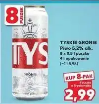 Kaufland Piwo Tyskie Gronie oferta