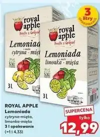 Kaufland Lemoniada limonka-mięta Royal Apple oferta
