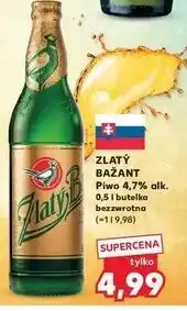 Kaufland Piwo Zlaty Bazant Original oferta