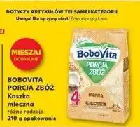 Kaufland Kaszka mleczna manna Bobovita Porcja Zbóż oferta