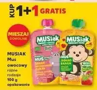 Kaufland Mus jabłko banan Musiak oferta