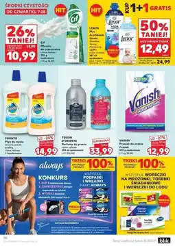 Kaufland Wkładki higieniczne normal deo Always Platinum oferta