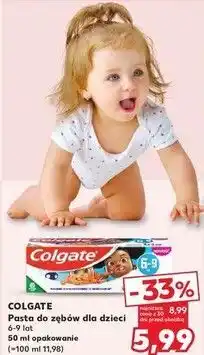Kaufland Pasta do zębów 6-9 Colgate Smiles oferta