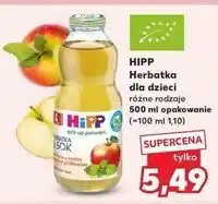 Kaufland Herbatka z melisy sokiem jabłkowym Hipp & Sok oferta