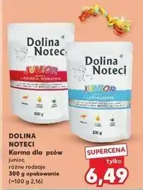 Kaufland Karma pełnoporcjowa dla szczeniąt jagnięcina Dolina Noteci oferta