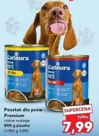Kaufland Pasztet dla psa z wołowiną K-Classic Carinura oferta