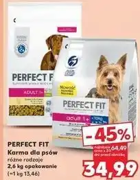 Kaufland Karma dla psa adult 1+ >10 kg Perfect Fit oferta