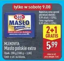 ALDI Masło ekstra Mlekovita Polskie oferta