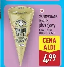 ALDI Rożek pistacjowy Sammontana Cinquestelle oferta