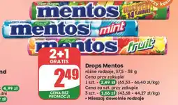 Dino Dropsy fruit Mentos Classic oferta
