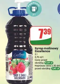 Dino Syrop malinowy + pompka Excellence oferta