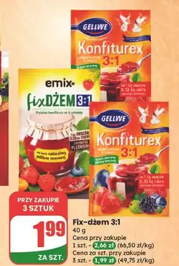 Dino Fix dżem 3:1 Emix oferta