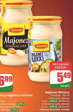 Dino Majonez lekki Winiary oferta