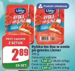 Dino Rybka po grecku Lisner Na Raz oferta