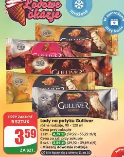 Dino Lód trio chocolate Augusto Gulliver oferta