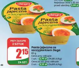 Dino Pasta kanapkowa jajeczna ze szczypiorkiem Dega oferta