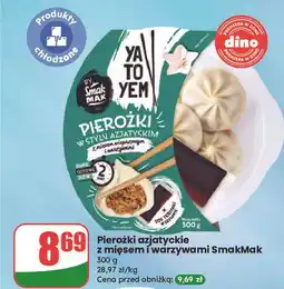 Dino Pierożki azjatyckie z farszem mięsnym Smak Mak oferta