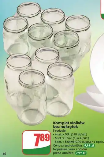 Dino Słoik bez nakrętek 320 ml oferta