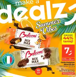 Dealz Ciastka biszkoptowe Balconi Mix Max różne rodzaje oferta