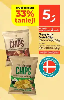 Dealz Chipsy Kettle Cooked Chips różne rodzaje oferta