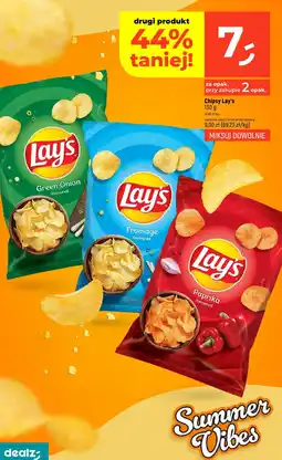 Dealz Chipsy Lay's różne rodzaje oferta