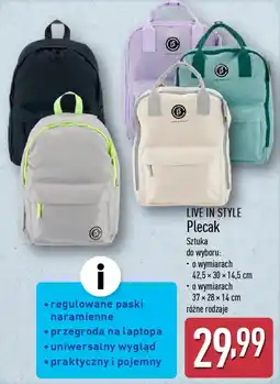 ALDI Plecak oferta