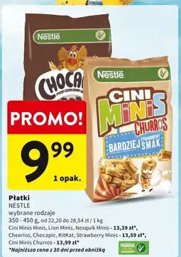 Intermarche Płatki śniadaniowe Nestle, wybrane rodzaje oferta