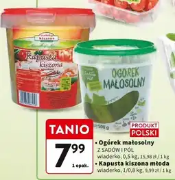 Intermarche Kapusta kiszona młoda Z SADÓW I PÓL oferta