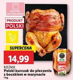 Lidl Kurczak polski do pieczenia z boczkiem w marynacie Rzeźnik oferta