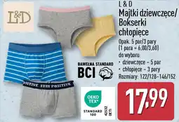 ALDI Majtki dziewczęce/ Bokserki chłopięce oferta