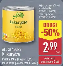 ALDI Kukurydza oferta