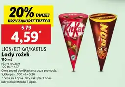 Lidl Lody Lion oferta