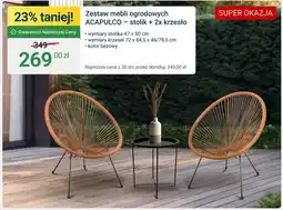 ERLI Zestaw mebli ogrodowych Acapulco oferta