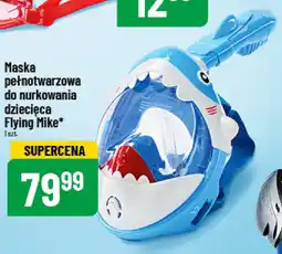 Polomarket Maska pełnotwarzowa do nurkowania dziecięca Flying Mike oferta
